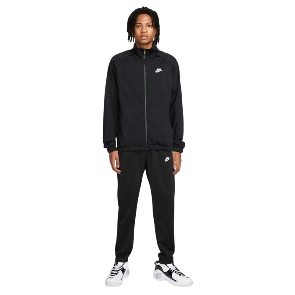 Nike Mens Club PK Tracksuit / Black/White